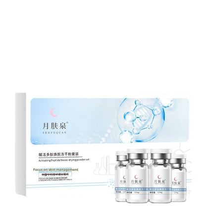 Freeze-dried Powder Kit Repairs Active Peptides To Fade Fine Lines And Acne Marks